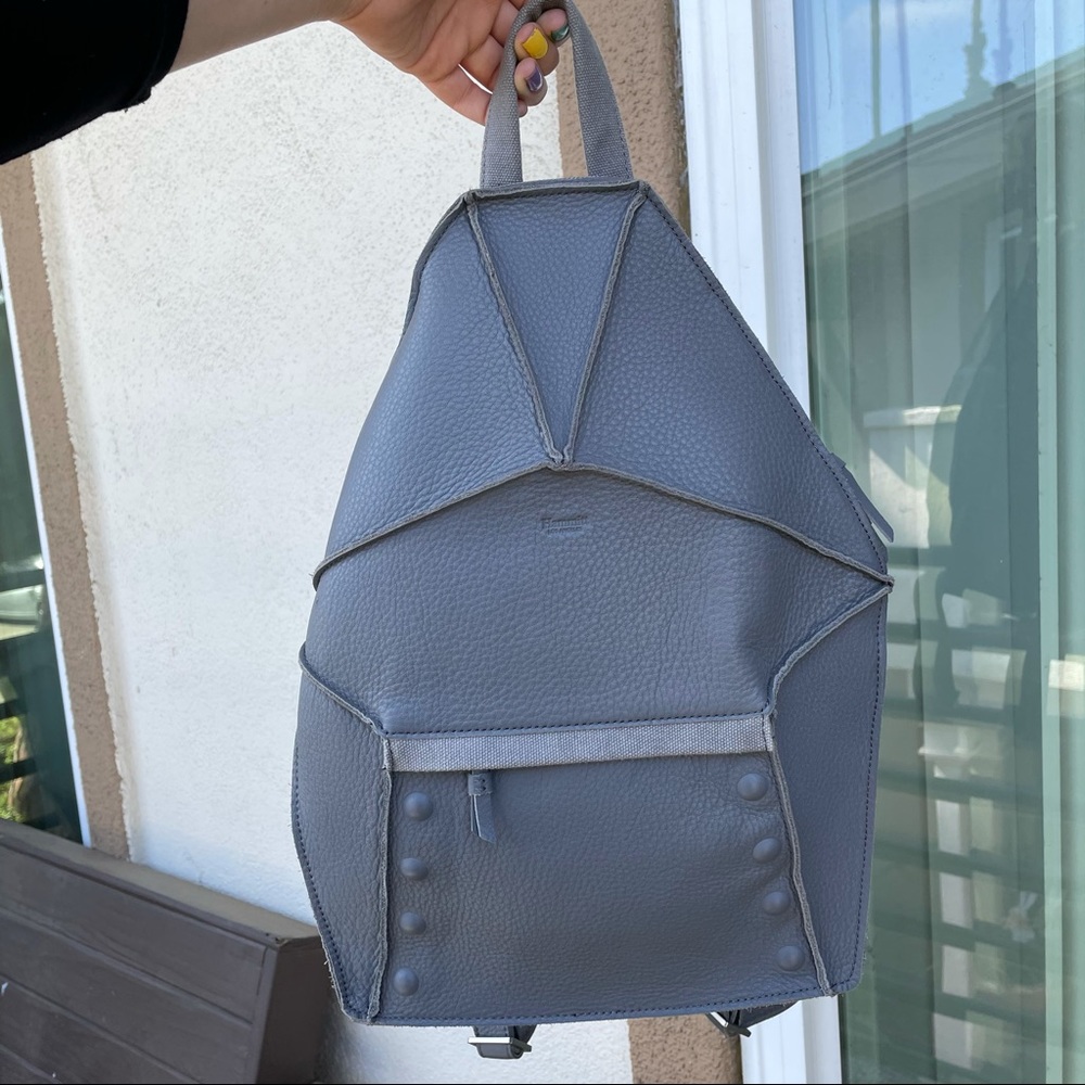 Hammitt Bob Zip Around Leather Backpack